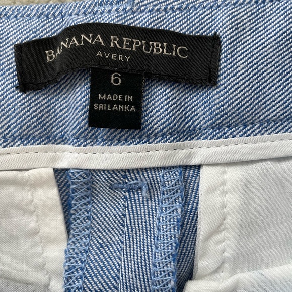 Banana Republic Linen Avery Ankle pant so 6 - Picture 8 of 8